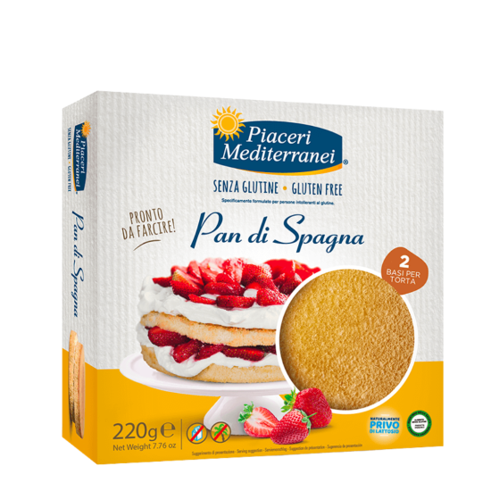 Pan di Spagna – 2 Biskuitscheiben Piaceri Mediterranei ★★